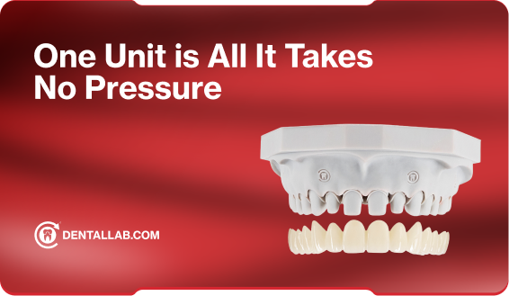 One Unit is All It Takes No Pressure